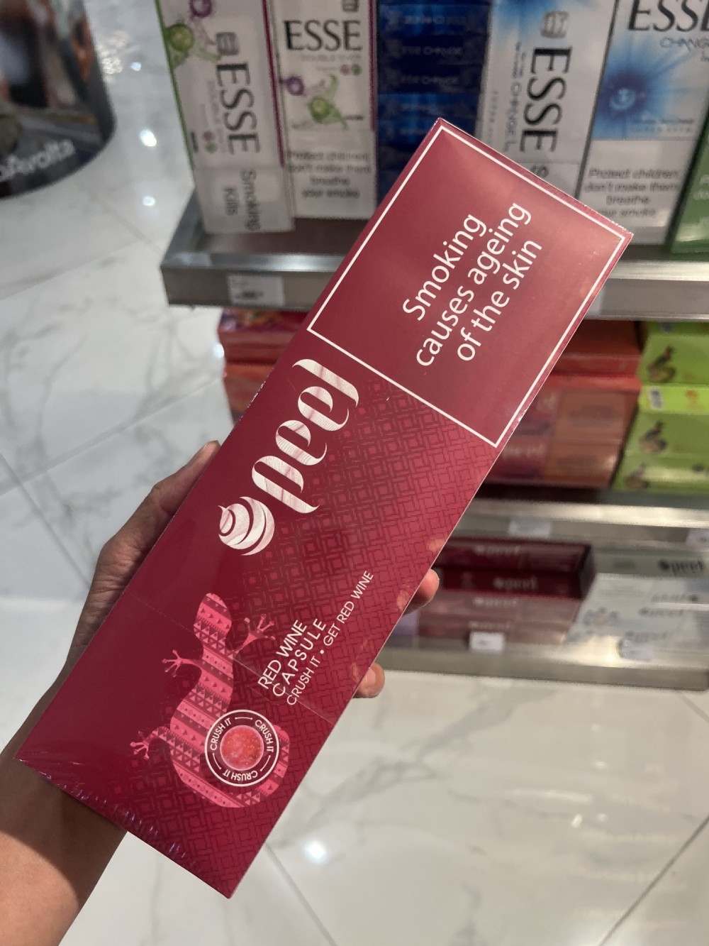 Peel粗支百乐红酒爆珠